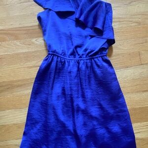 New BCBGeneration One Shoulder Ruffle Dress - Size XS